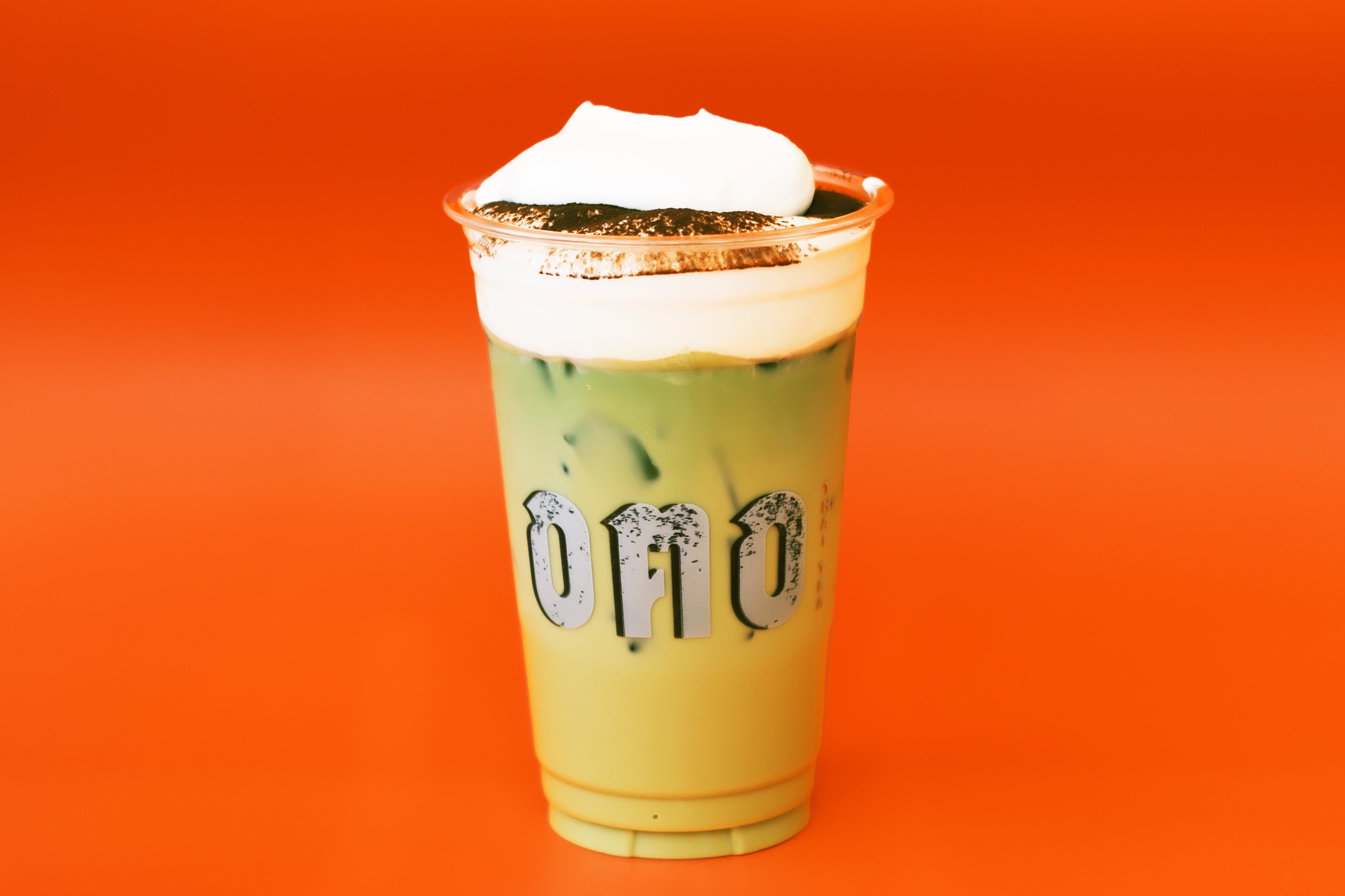 Thai Green Tea with Cream